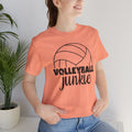 Volleyball Junkie T Shirt,Volleyball t-shirt,spike shirt,volleyball gift,sports tee,team shirt,player gift,coach gift,Love Volleyball,Spike