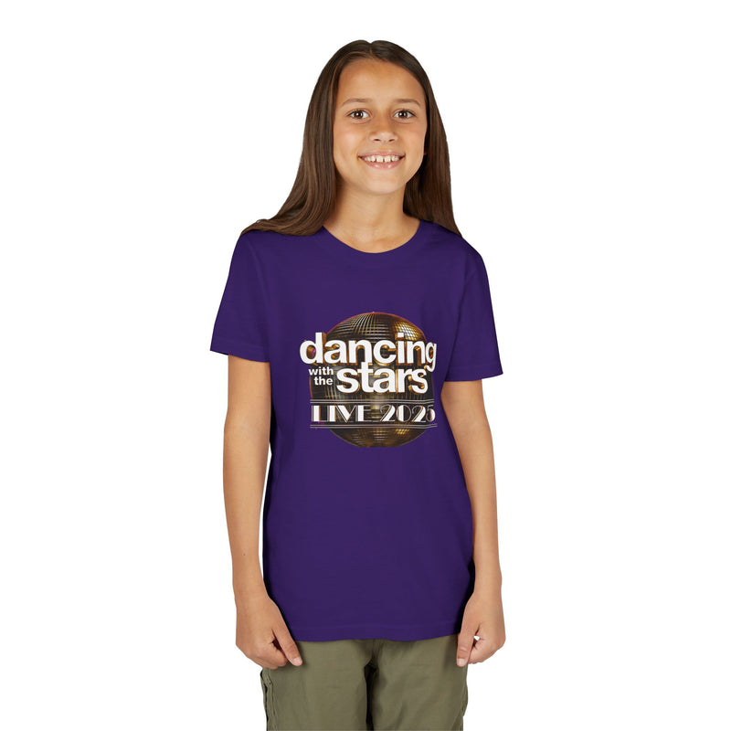 Enhanced Dance Stars Youth Tee - Celebrate Your Favorite Show in Style!