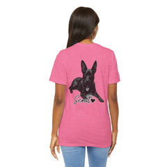 Dog Mom T-Shirt — Personalized Your Dog Image  Tee (Custom Name)