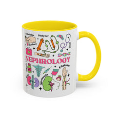 Nephrology Coffee Mug - Perfect Gift for Medical Professionals and Students, Stemmed Coffee Cup, Healthcare Appreciation, Unique Coffee Mug