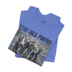 The Outsiders Shirt, Front and Back Images, Greasers Characters Shirt, Unisex Jersey Short Sleeve Tee