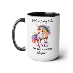 Unicorn coffee 15oz ceraminc mug,