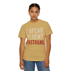 Fluent Pastrami Unisex T-Shirt - Fun Foodie Tee
