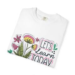 Floral Teacher T-Shirt - Comfort Colors Soft