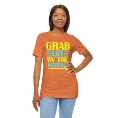 Funny Passover Grab Life By The Matzo Balls Quote T Shirt