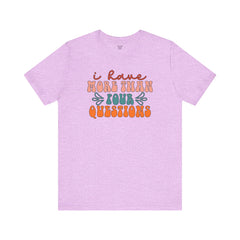Groovy Four Questions Passover Unisex Tee