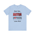 Personalized Funny Sister Insult Tee Shirt