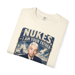 Nukes I Am Your Father Vintage United States Navy Nuclear Power Submarine Graphic T-Shirt