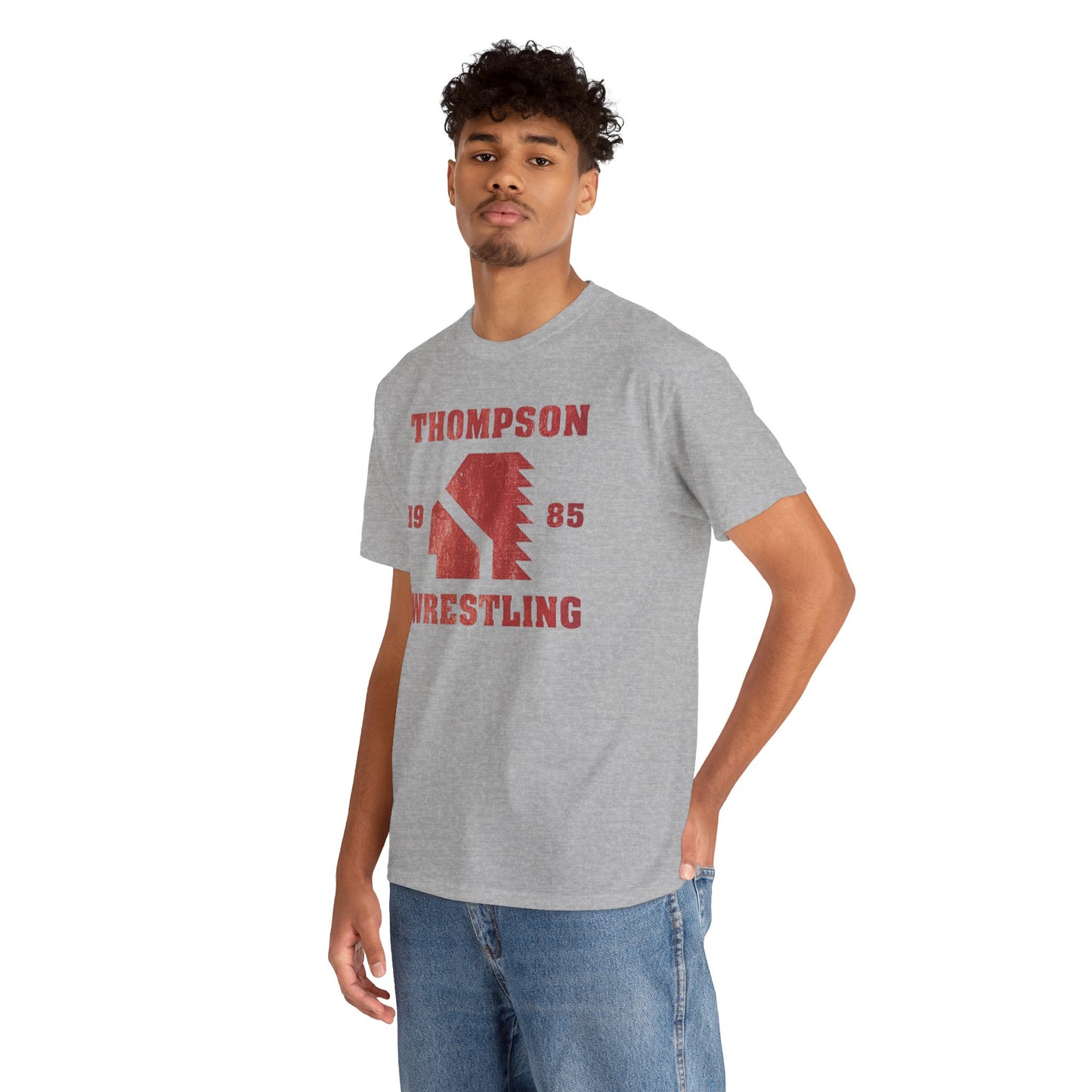 THOMPSON WRESTLING 1985, Unisex Heavy Cotton Tee