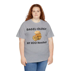 BAGEL -OLOGY NY H20 Needed - Unisex Heavy Cotton Tee