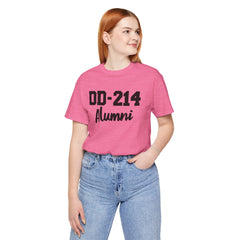 DD-214 Alumni Tee — Military Service Veteran Tribute T-Shirt