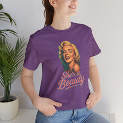 Vintage Marilyn Monroe Shes A Beauty Unisex Tee