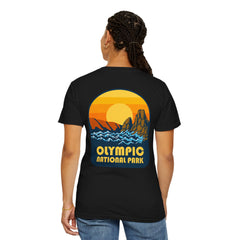 Olympic National Park Unisex T-Shirt, Vintage Graphic Tee, Nature Lover Gift, Travel Souvenir, Outdoor Adventure Apparel, Unisex Casual Wear
