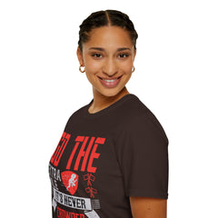 Go The Extra Mile Its Never Crowded Unisex Softstyle T-Shirt