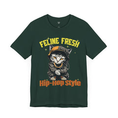 Funny Feline Fresh Hip Hop Style - Graphic Tee