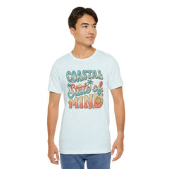 Coastal State of Mind Tee — Retro Beach Graphic T-Shirt