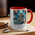 Friday Cat Quote Graphic Mug, 11 oz, 15 oz