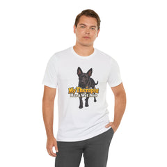 My Therapist Has A Wet Nose Personalized with your dog(s) image T-Shirt