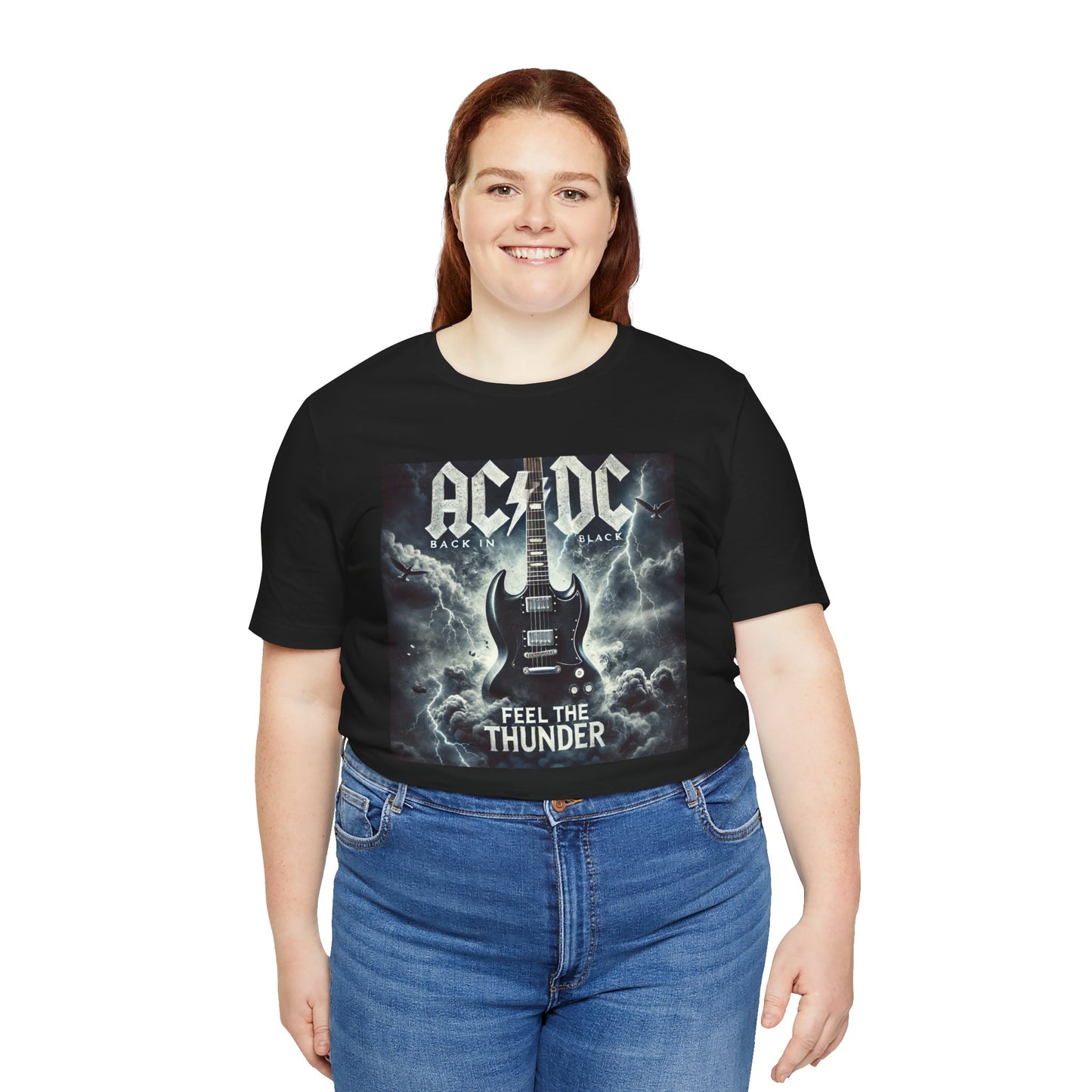 Back n Black, AC DC - Graphic Unisex Jersey Short Sleeve Tee