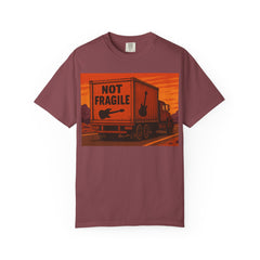 Not Fragile Unisex Garment-Dyed T-Shirt -BTO Inspired Vintage Guitar Graphic Tee