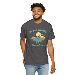 Great Smoky National Park National Park Graphic, Comfort Colors Soft Relaxed Fit Unisex Garment-Dyed T-shirt