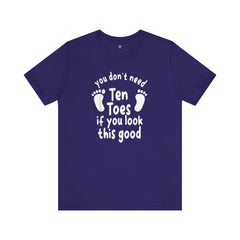 Amputee Toes Funny Quote - Unisex T-Shirt