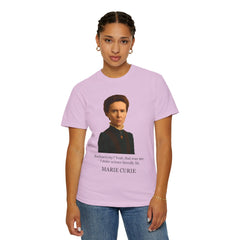 Marie Curie Portrait T‑Shirt — "I Make Science Literally Lit" Science Tee