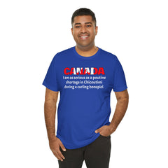 Funny Canadian Language Quote Unisex Tee