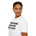 Im On My Last Leg Quote, Unisex Softstyle T-Shirt