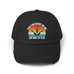 Count On Me But only Up To 15  -  Limb Loss Awareness Cap