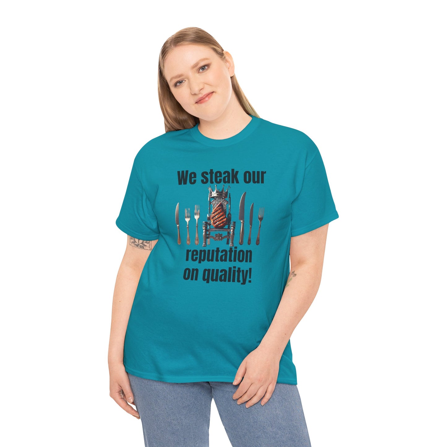 Butcher We steak our reputation on quality! - Unisex Tee