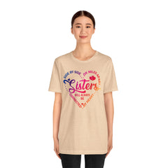 Will Always Be Connected Sisters Unisex Jersey Short Sleeve Tee