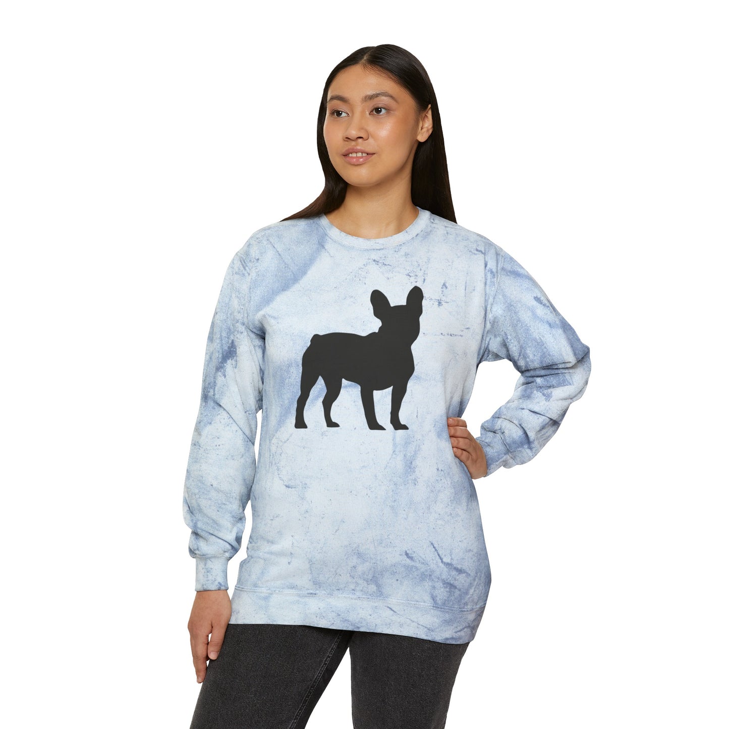 French Bull Dog Unisex Comfort Colors Sweatshirt