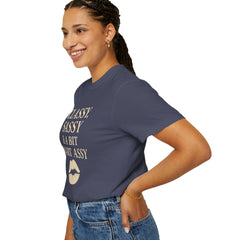 Classy Sassy T-shirt, Unisex Casual Top, Statement Tee, Gift for Her, Fashion Apparel, Birthday Humor Shirt
