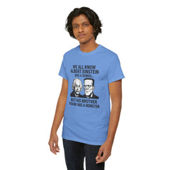 Funny Albert Einstein Science T-Shirt - Perfect Gift for Nerds, Frankenstein Halloween Shirt