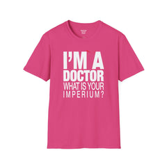 Doctor - Unisex Softstyle T-Shirt | Doctor Awareness, Medical Wear, Gift For Him, Scrubs Lover, Hospital Staff Gift, Gift For Him