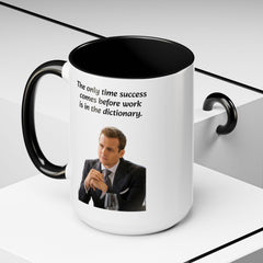 Harvey Specter Quote - 11oz 15oz Accent Coffee Mug