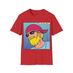 NO WAY BACK  Sunglass Wearin Pop Art Dude Unisex Softstyle T Shirt