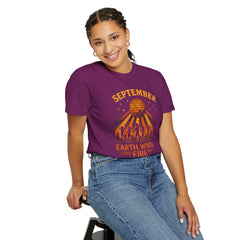 Earth, Wind & Fire Inspired Unisex T-Shirt, September Celebration Tee, Music Lover Gift, Vintage Style Top, Concert Shirt