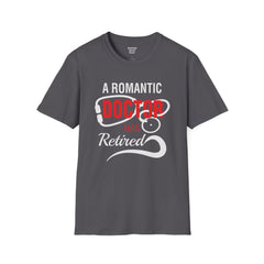 Romance Doctor - Unisex Softstyle T-Shirt | Nurse Awareness, Medical Wear, Gift For Her, Scrubs Lover, Hospital Staff Gift, Registered Nurse
