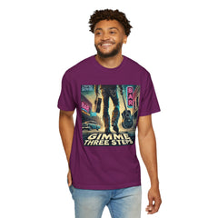 Music Lynyrd Skynyrd Inspired Gimme Three Steps AI Graphic - Unisex Comfort Colors Shirt