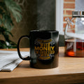 I'm Not Obsessed With Money, I'm Obsessed With Freedom - Graphic Black Mug (11oz, 15oz)