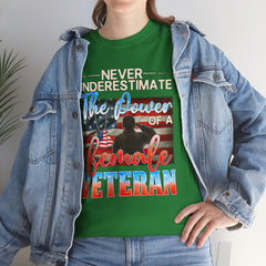 Female Veteran Pride T-Shirt — Gift for Her (Army, Navy, Air Force, Marines)