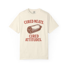 Cured Meats Graphic Tee - Funny Foodie Wear, Gift for Meat Lovers