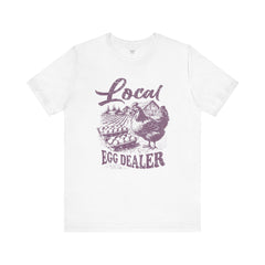 Local Egg Dealer Unisex Jersey Tee - Perfect for Farmers & Foodies