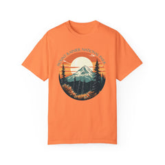 Mount Rainier National Park Graphic, Comfort Colors Soft Relaxed Fit Unisex Garment-Dyed T-shirt