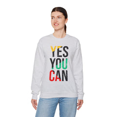 YES YOU CAN - Unisex Heavy Blend™ Crewneck Sweatshirt