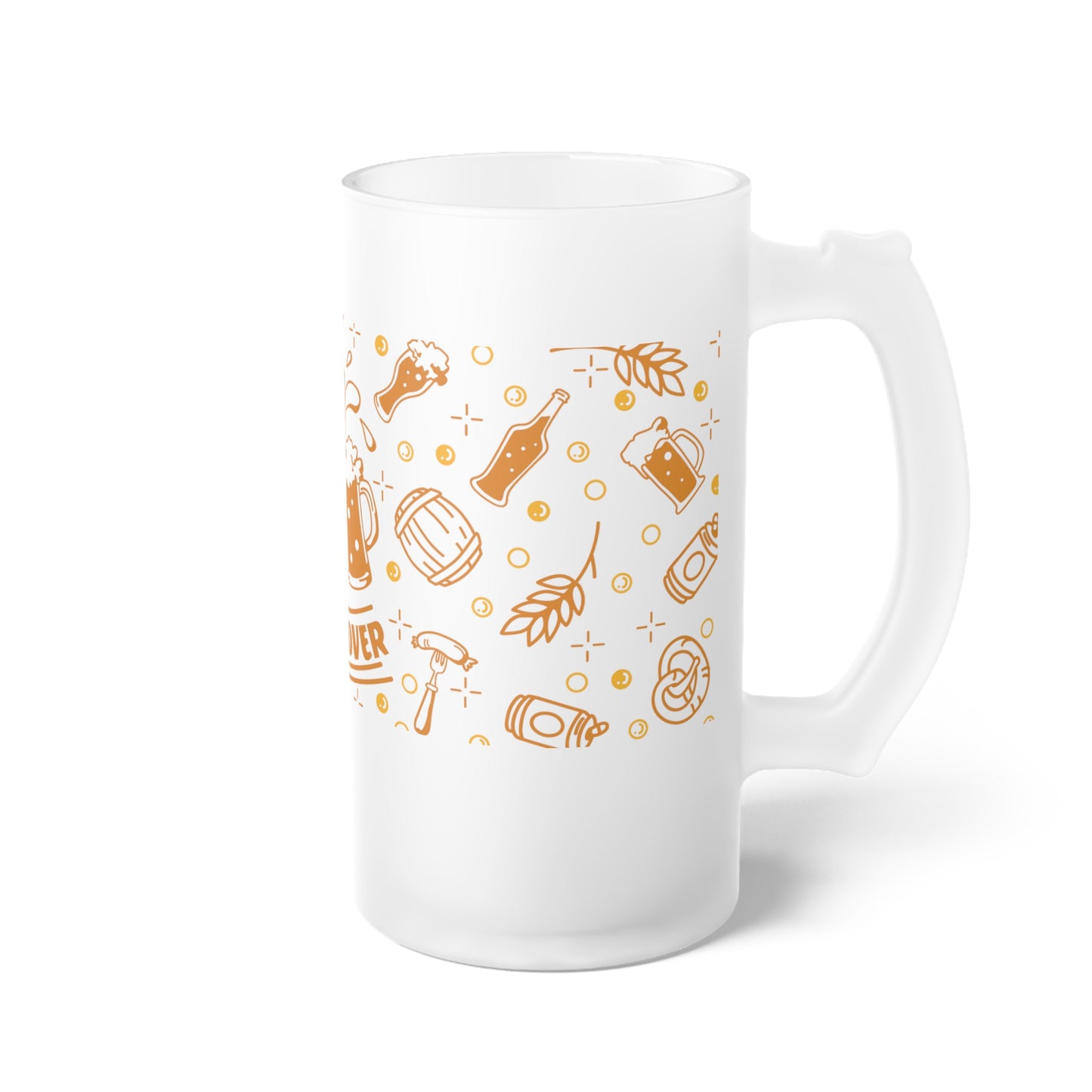 Beer Lover Frosted Graphic Mug