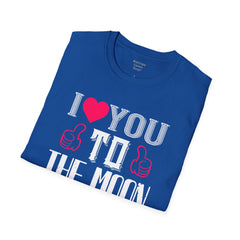 Valentines Day - European Printed Unisex Softstyle T-Shirt, I Love You Shirt,Romantic gift, gift for her, gift for him, couples t-shirt,Love