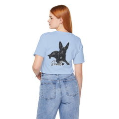Dog Mom T-Shirt — Personalized Your Dog Image  Tee (Custom Name)